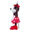 18" Christmas Minnie Mouse in Vintage Plaid Holiday Greeter